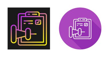 belge simgeleri ayarlandı, vektör illüstrasyonu basit tasarım