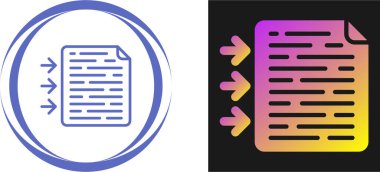Web kullanımı için tasarlanmış temel belge simgesi grafiği.