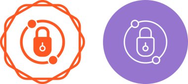 Renkli anahtar simgesi vektör biçiminde ayarlandı