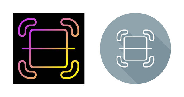 Векторная иллюстрация иконок сканера