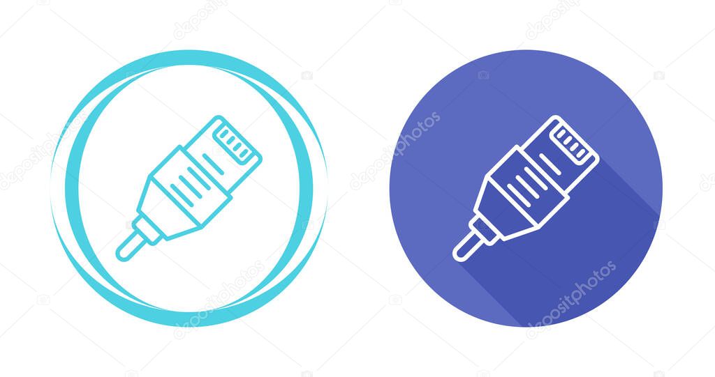 Ethernet connector RJ45, Lan Network Cable Clipart