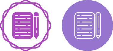 Beyaz arka planda izole edilmiş klinik kayıt simgesi olan hat tıbbi panosu. Sağlık sigortası formu. Reçeteli, tıbbi kontrol işaretleri raporu. Renkli özet kavramı.