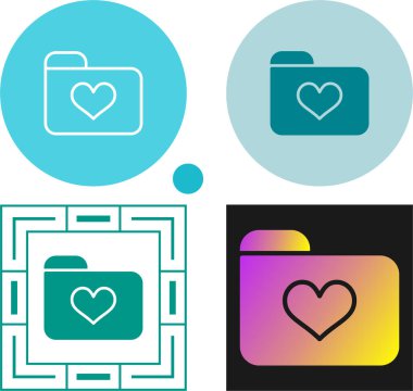 Beyaz arka planda izole edilmiş kalp simgeleri. vektör illüstrasyonu 