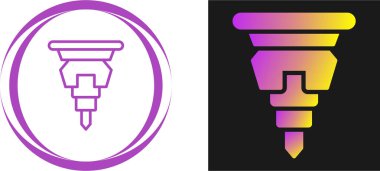 Matkap web simge vektör çizim