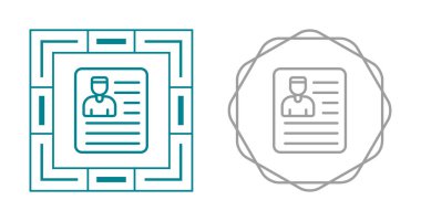 Vektör biçiminde gösterilen bir belge dizisi.