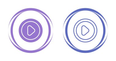 Oynatma düğmeleri vektör çizimi