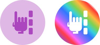 işaretleyici simgeleri ayarlandı, vektör illüstrasyonu