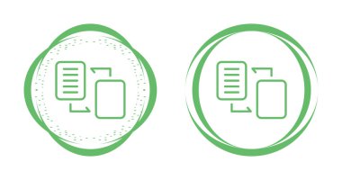 belge göçü. Web simgeleri basit illüstrasyon ayarlar