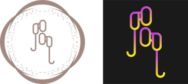 Kulaklık web simgeleri, vektör illüstrasyonu       