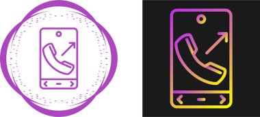 Telefon hattı hazır. doğrusal biçim.