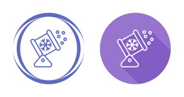 kar makineleri simgeleri, basit vektör tasarımı 