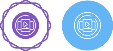 Hızlı ileri simgeler, vektör illüstrasyonu