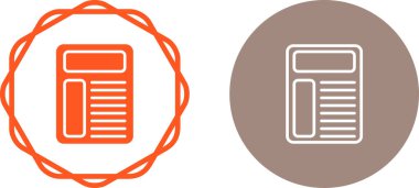 Belge simgeler kümesi, vektör çizim