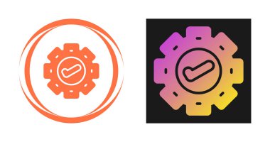 Beyaz arkaplanda izole edilmiş dişli simgeleri