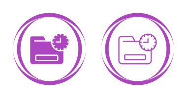 Kağıt kesimi klasörü beyaz arkaplanda izole edilmiş belge simgesi. Evraklı dosya. belge, bilgi, klasör işareti. Kağıt klasör simgesi. vektör illüstrasyonu