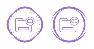 dizin yedekleme simgeleri ayarlandı, basit illüstrasyon 