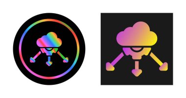 Ağ Yükleme Simgeleri ayarlandı, Vektör Resimleri