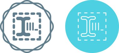 beyaz arkaplanda izole edilmiş metin simgeleri, vektör illüstrasyonu 