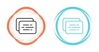 Web arayüzleri için uygun vektör biçiminde modern bir belge simgesi.