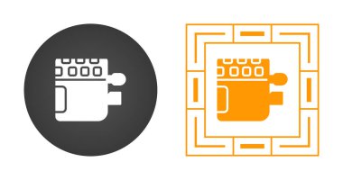 Aeroızgara hattı ikonu, mutfak gereçleri konsepti, beyaz arka planda mutfak gereçleri tabelası, mobil konsept ve web tasarımı için ana hatlı ev ızgara ikonu. Vektör grafikleri