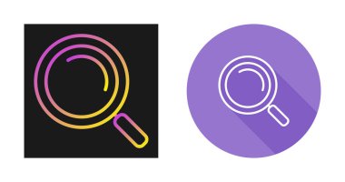 arama web simgesi, büyüteç düğmesi, yakınlaştırma sembolü, beyaz arkaplanda vektör illüstrasyonu 