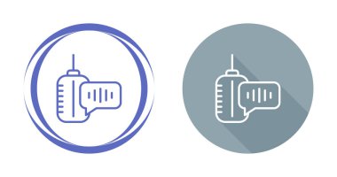 Web sayfaları için bir dizi simgenin vektör illüstrasyonu