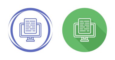 Web sayfaları için bir dizi simgenin vektör illüstrasyonu