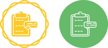 Pano simgeleri ayarlandı, vektör illüstrasyonu basit tasarım