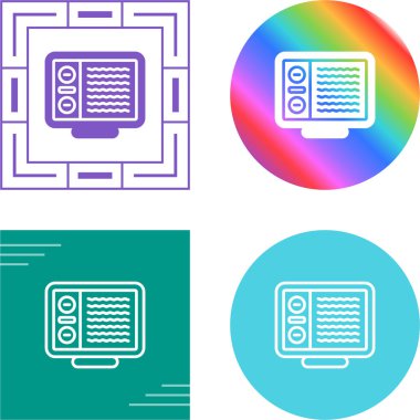 Beyaz arkaplan, vektör illüstrasyonunda izole edilmiş web sayfaları içeren sıkıştırıcı ekranları  