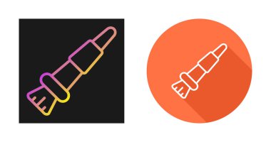 boya fırçası web simgeleri vektör illüstrasyonunu ayarla