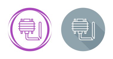 ok simgeleri, güvenlik konsepti, vektör illüstrasyonlu bilgisayar dizinleri   