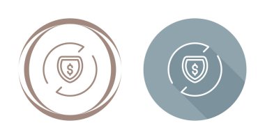 kalkan siber güvenlik simgesi seti, düz biçimli basit tasarım vektör çizimi