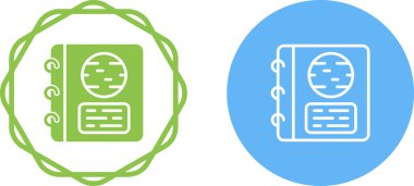 Bir kullanıcı rehberi veya belgelendirmesi için bir simge kümesi.