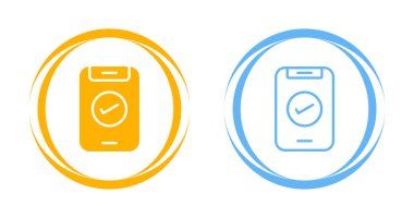 Kontrol listesi simgesi simgesi vctor illüstrasyonuName 