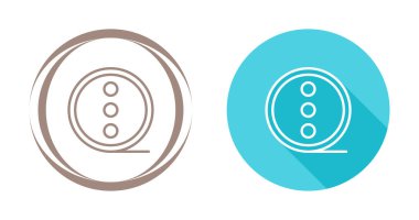 Beyaz arkaplanda izole edilmiş menü noktaları, vektör illüstrasyonu