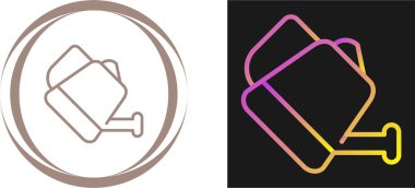 Beyaz arkaplanda izole edilmiş su kutusu simgeleri kümesi, vektör illüstrasyonu 