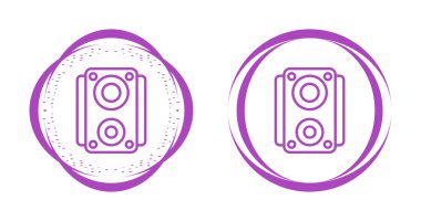 hoparlör simgesi vektör illüstrasyon tasarımı