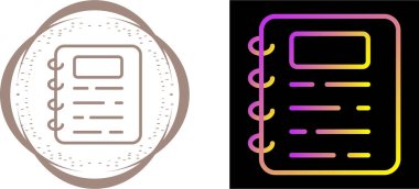 adres defteri simgesini işaret illüstrasyon vektör