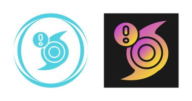 Kasırga web simgesi. Vektör çizim