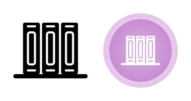 belge arşivleme simgeleri ayarlandı, vektör illüstrasyon tasarımı