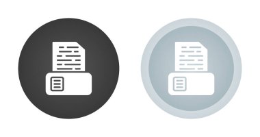  Belge arşiv simgeleri kümesi, vektör illüstrasyonu