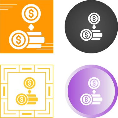 ROI web simgeleri vektör illüstrasyonunu ayarla 