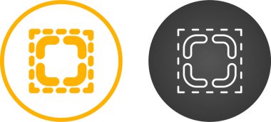 Mobil tarama simgeleri ayarlandı. Kodlar ve Nesneler Taranıyor. Vektör illüstrasyonu