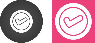 renk çember işaretleme simgesi seti. vektör illüstrasyonu 