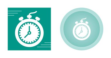 Alarm saat simgeleri ayarlandı, vektör çizimi