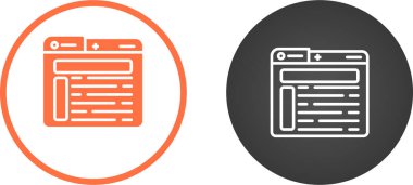 Boş belge simgeleri, basit vektör tasarımı