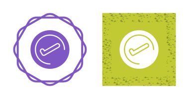 Beyaz arkaplanda izole edilmiş işaretleri kontrol et, vektör illüstrasyonu    