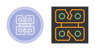 Veri İhlali web simgesi vektör çizimi