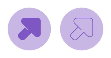 ok simgeleri vektör çizimleri kümesi 