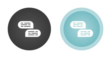 Konuşma baloncukları ayarlandı, vektör illüstrasyonu